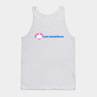 I Heart Cast Members V.2 Tank Top